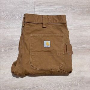 Carhartt Tan Straight Fit Pants
